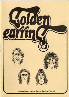 Golden Earring fanclub magazine 1978#6 front cover